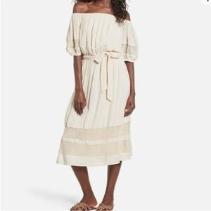 Tularosa Marty off the shoulder dress